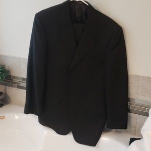 Mens Black 2 piece suit